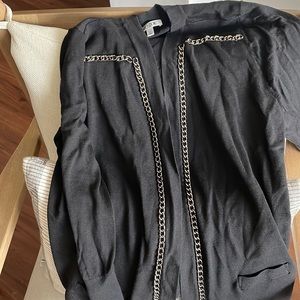 Black Nic and Zoe shawl. Tags on